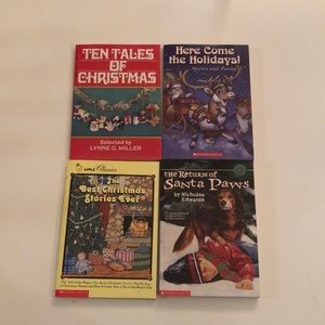 SET of 4 books - Christmas Stories & Powms